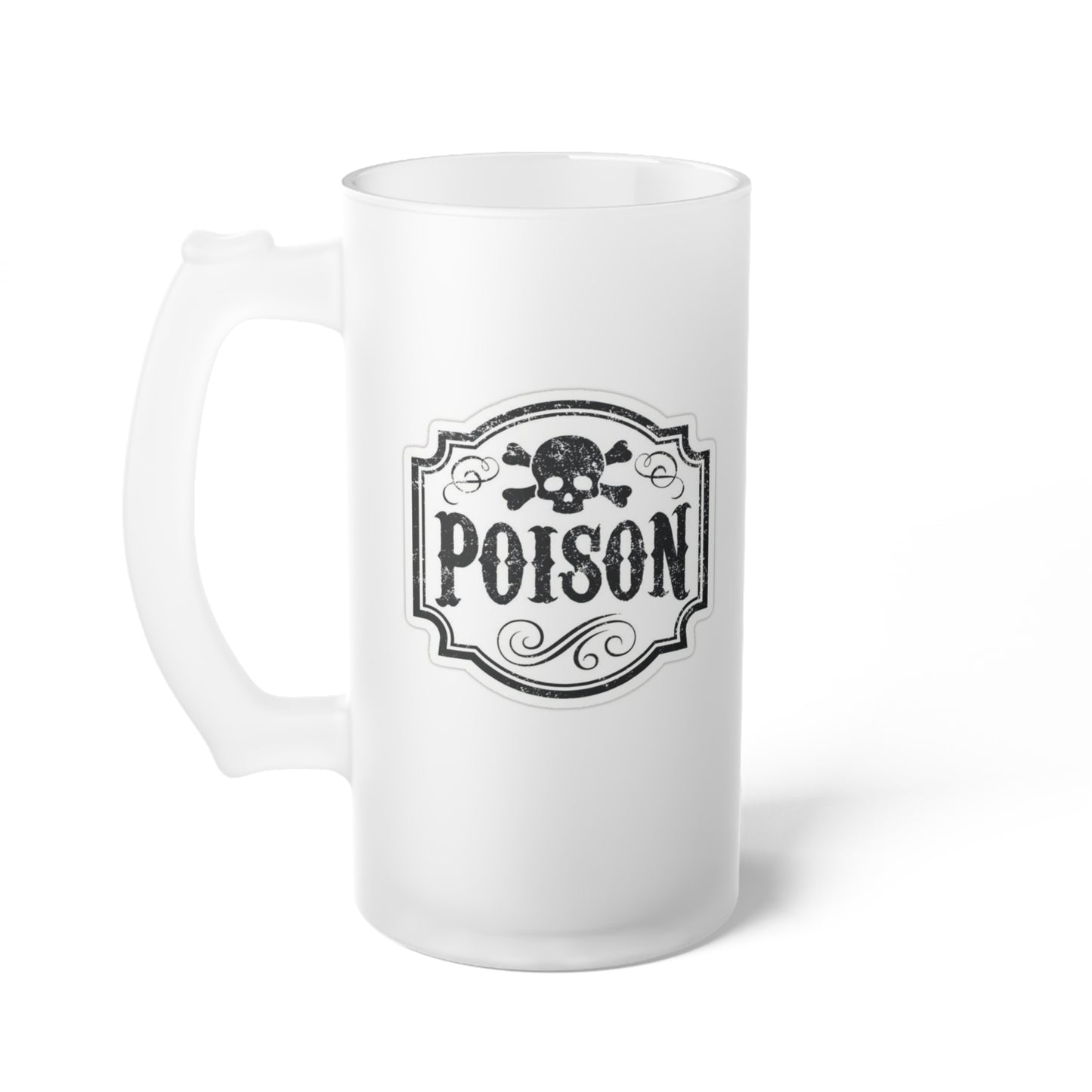 Frosted Glass Beer Mug